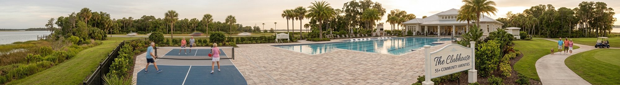 Northeast Florida 55+ community amenities